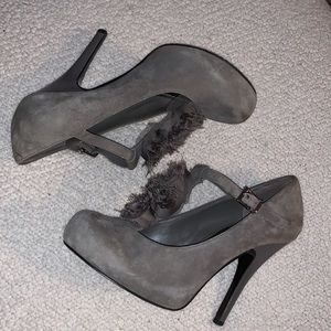 Gianni Bini Suede Stilettos — 4.5 inches — 8.5